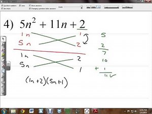 Factoring Using Chinese Method 2