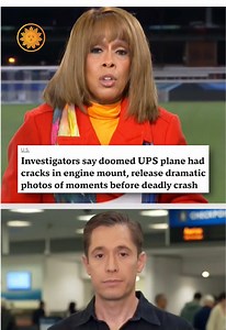 Federal investigators released dramatic photos on Thursday of an engine flying off a doomed UPS cargo plane that crashed two weeks ago, killing 14 people in Kentucky, and said there was evidence of cracks in the left wing's engine mount. #kentucky #planecrash