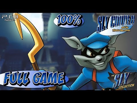 Sly Cooper and the Thievius Raccoonus HD (PlayStation 3) - Full Game 720p60 HD 100% Walkthrough - NC