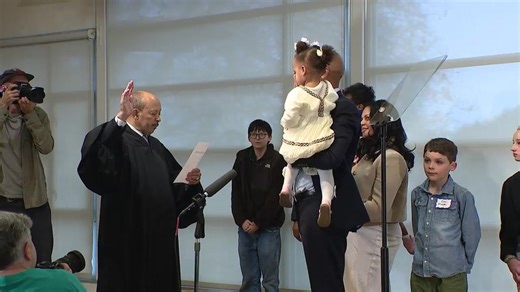 Girmay Zahilay sworn in as King County Executive, youngest in history, promising changes