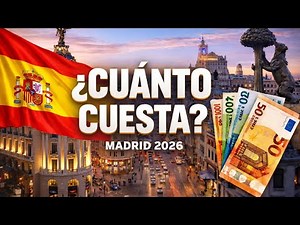 Living in Madrid in 2026: real costs and monthly budget 🇪🇸💶