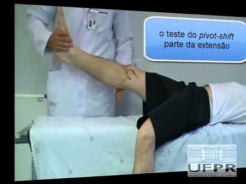 Teste do pivot-shift - Joelho - UFPR