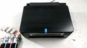 xp2100首次安装（填充墨盒）