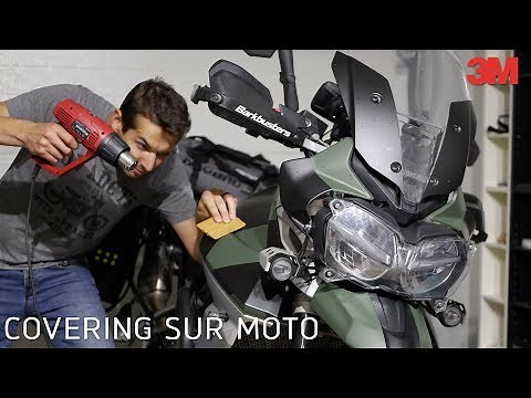 Motorcycle wrapping (part 2): my tips and essential accessories for easier installation