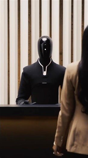Figure 03 – Humanoid Receptionist in Action