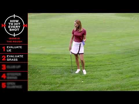 How to hit irons from the rough