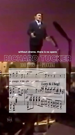 simply bel canto on Instagram: "in acting & in the voice 🗣️ the great american tenor, Richard Tucker, singing a lil bit from “Guardate, pazzo son” from PUCCINI’S Manon Lescaut 💥 Des Grieux has some of the best tenor music in all of opera imo - thank u puccini 🙏🏼 #opera #tenor #richardtucker #giacomopuccini #100yearswithoutpuccini #manonlescaut"