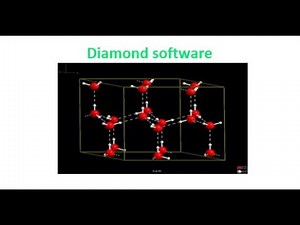 How to use diamond software for making beautiful pictures of the molecules