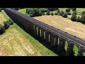 Ouse Valley Viaduct - Sussex - Drone