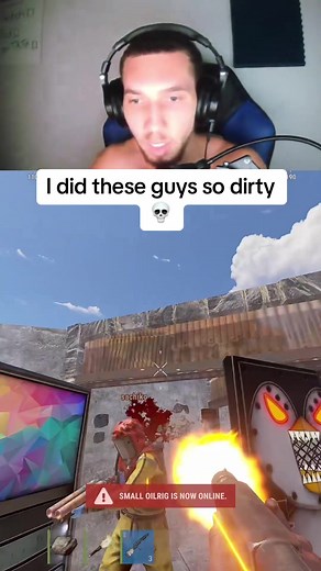 Intense Rust Game Rooftop Battle Moments