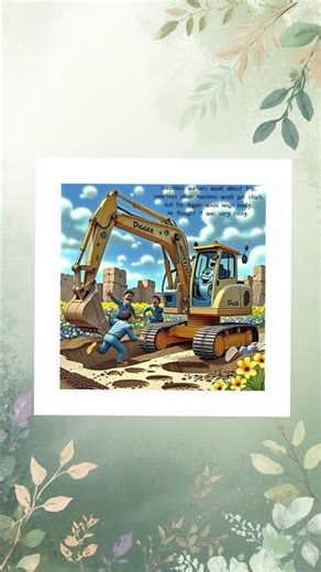 The Naughty Digger and the Deep Pit | Kids Bedtime Story 🚜 #kidsstorybook #dumptruck #digger #crane