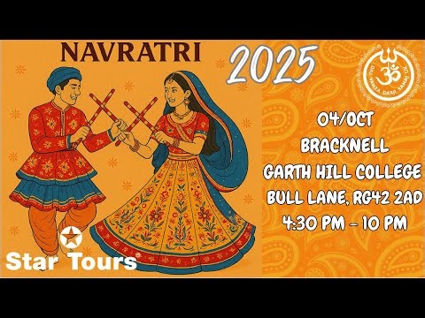 Navratri 2025 - Bracknell - Diu Vanza Darji Samaj UK is live