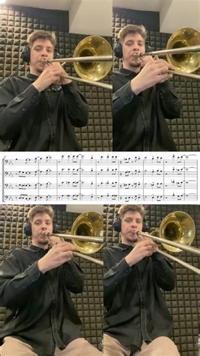 “Little Girl” Trombone Quartet #music #jazz #trombone