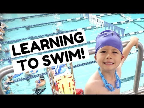 My 6 Year Old Learning to Swim in 8 Classes