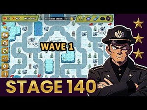 Turret Defense King - Stage 140 Playthrough