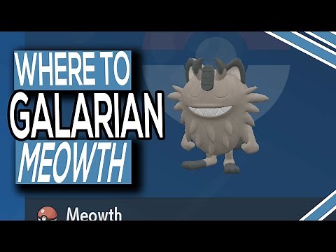 Where To Get Galarian Meowth In Pokemon Scarlet & Violet