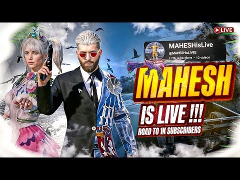 LATE NIGHT STREAM 🔥🔥| MAHESHisLive | PUBG MOBILE