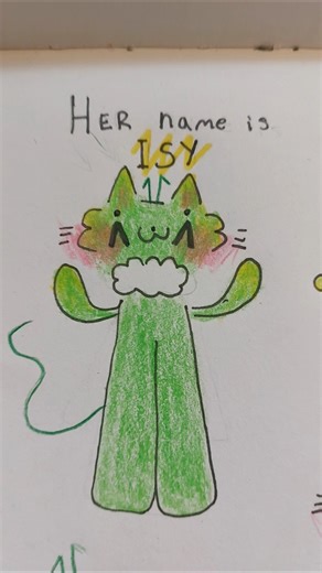 meet the cat-alian Isy! this is about the cat not me!!