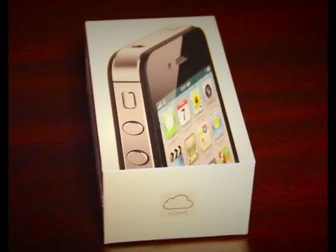 Apple iPhone 4S Unboxing & Setup