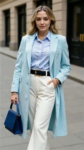 Sky Blue & Digital Dreams 🕊️ | Lyra’s OOTD #fashion