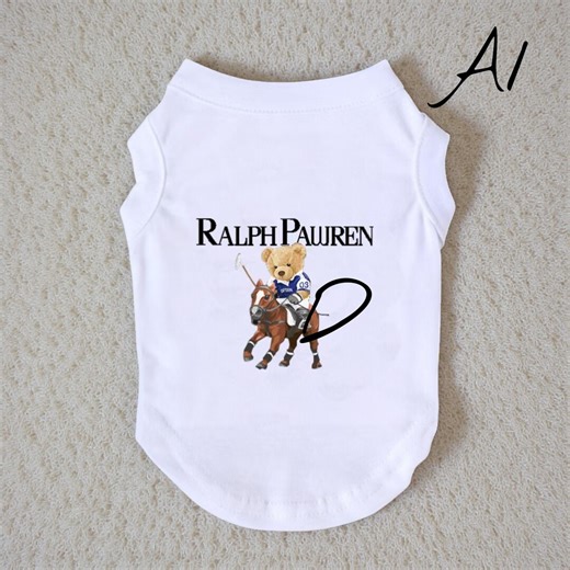 Luxury Dog T-shirt – Pawda Designer-inspired Dog Clothes, Fashionable Small Dog Shirt, Trendy Puppy Apparel - Etsy