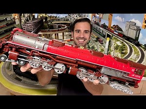 Customized Big Red Challenger Train Engine!!!