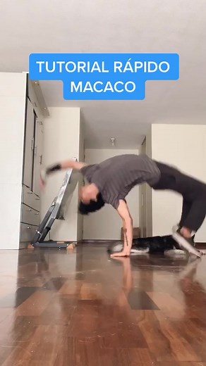TUTORIAL RÁPIDO DE MACACO | Hoy decidí mostrarles este tutorial. Espero que les guste y lo dominen con cuidado. #fyp #peru #dance #xyzbca #destacame