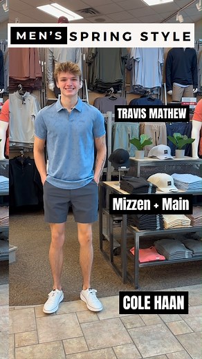 58K views · 91 reactions | Discover laid-back comfort with curated spring staples from our favorite brands! Click the link to shop these men's looks! https://bit.ly/3PCsnUr #mensfashion #menswear #springfashion #springstyle #scheelsstyle #fargoscheels #scheelssports #TravisMathew #mizzenandmain #7diamonds #unrlco #vuoriclothing #newbalance #oncloud #scheels #shopping #ootd #fyp #capsulewardrobe | Scheels | Facebook