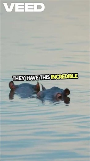 Hippos Can Sleep Underwater Without Waking Up!