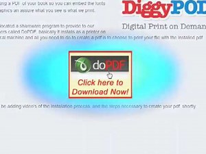 DiggyPOD PDF Driver Install Instructions Windows 7