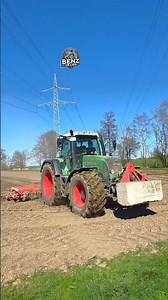 Fendt 820 TMS mit Saatbeetkombination😎💚