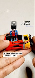 A simple IGBT, MOSFET, and PNP transistor tester is certainly very easy to make. #transistortest #igbt #mosfet #pnpnpn #fblifestyle | Herman Suhaemi
