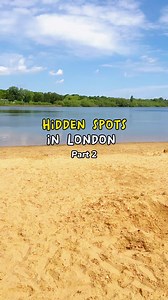 Hidden spots in London, part 2! This is Ruislip Lido, a 60 acre lake surrounded by woodland and it’s also home to Britain’s longest 12-gauge miniature railway, which is a perfect way to see the woods and the beach. There’s also a cafe here, ice cream, play area and splash pad which is fantastic for the kids in the summer. You can’t go in the water, but it’s a great spot for a walk and a picnic this summer - save it to your list!⛱️#ruislip #ruisliplido #hiddenlondon #secretlondon #londontips #lon