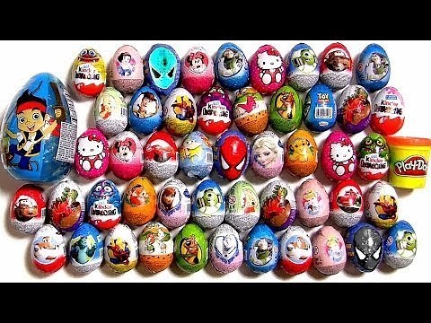 Huge 105 Egg Surprise Toys Epic!