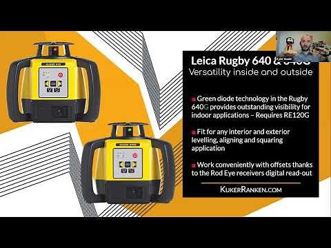 LEICA RUGBY ROTATING LASER LEVELS with Kyler Gould KukerRanken PDX