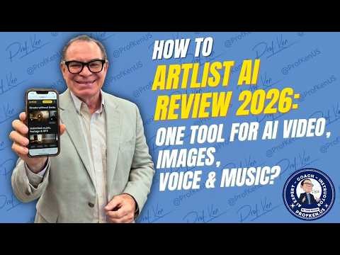 Artlist AI Review 2026: ONE Tool for AI Video, Images, Voice & Music? | ‪@ProfKenUS‬