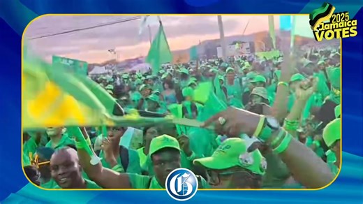 A sea of green filled the Old Harbour Road roundabout in St Catherine as Jamaican gospel artiste David ‘Kukudoo’ McDermott opened the Jamaica Labour Party’s Spanish Town Mass Rally. The performer energised the crowd with his spirited set, blessing the start of the party’s final mass rally before Jamaicans head to the polls on September 3. #JaVotes2025 | Jamaica Gleaner