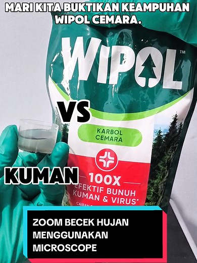 Mimin saranin pake Wipol di rumah, karena terbukti 100X efektif membunuh kuman dan virus. Ga percaya?? Simak videonya sampai selesai.... #Wipol @wipol.id