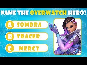 Ultimate OVERWATCH Quiz 🎮🏆: Guess The Character By Picture!
