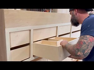 Build Bathroom Vanities Like a Pro || Two Cabinets Designs