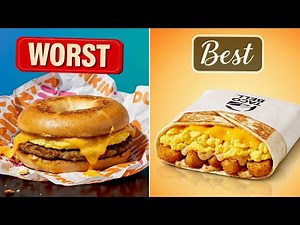8 Fast Food Breakfast Sandwiches RANKED Worst to Best (And What to Get Instead)