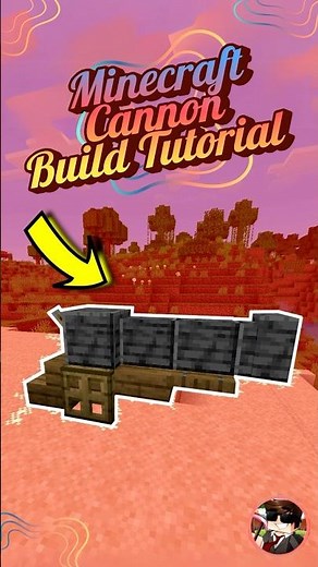 How to Build a Cannon | Minecraft Simple Cannon Build Tutorial