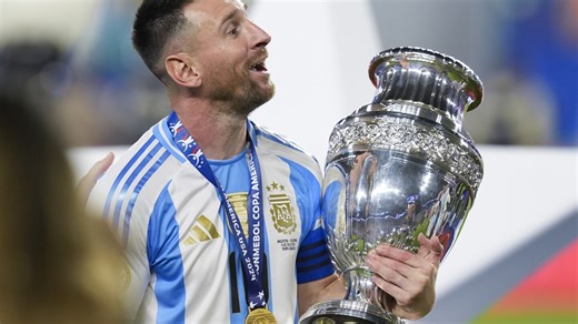 Argentina wins record 16th Copa America title, beats Colombia 1-0 after Messi gets hurt