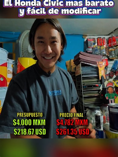 El Honda Civic mas barato y fácil de modificar