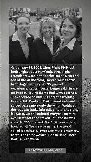 The Other Miracle on the Hudson: Three Flight Attendants Who Saved the Cabin