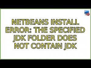 Ubuntu: Netbeans install error: The specified jdk folder does not contain jdk (2 Solutions!!)
