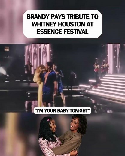 Brandy sings "I'm Your Baby Tonight" by Whitney Houston ❤️✨