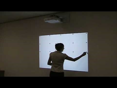Epson EB-450Wi Hint 4: How to calibrate the EB-450Wi Interactive Projector.wmv