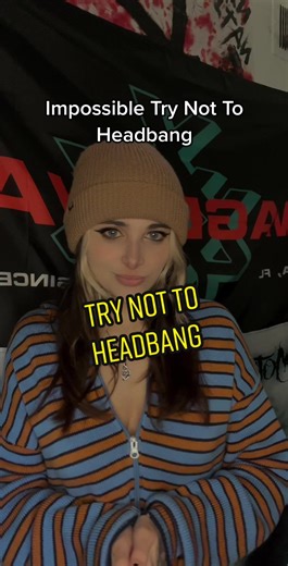 comment a song you think is impossible to not headbang to 👀 #metalcore #metalhead #metalgirl #foryoupage #trynottoheadbagchallenge #trynottosing #alt #fypシ #motionlessinwhite #beartooth #spiritbox #askingalexandria #deathcore #headbang #emotiktok