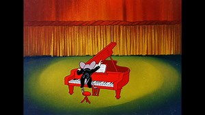 Looney Tunes Classic Bugs Bunny Rhapsody Rabbit Rhapsody Rabbit is a 1946 American animated comedy short film in the Merrie Melodies series, directed by Friz Freleng and starring Bugs Bunny. The short was originally released to theaters by Warner Bros. Pictures on November 9, 1946. This short is a follow-up of sorts to Freleng's 1941 Academy Award-nominated short Rhapsody in Rivets, which featured the "Hungarian Rhapsody No. 2" by Franz Liszt. The "instrument" used to perform the Hungarian Rhaps